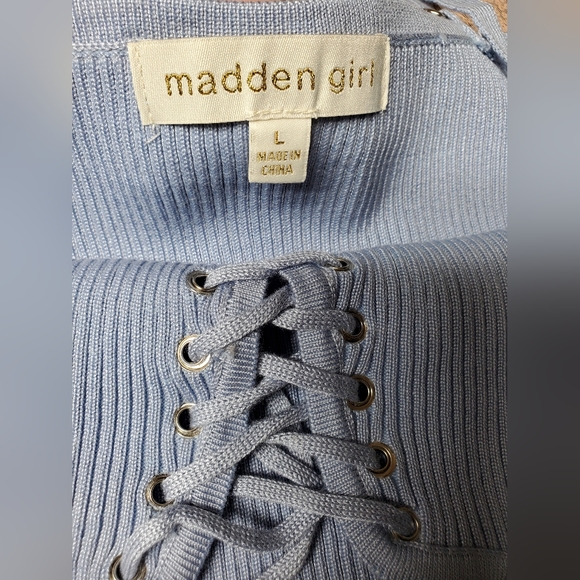 NWT Madden Girl Ribbed Romper Size Large - Picture 5 of 5